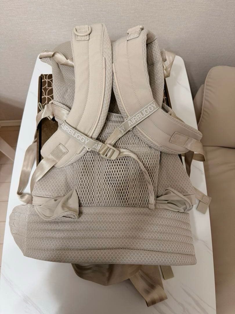 【即日発送】エアバギー　ベビーキャリア　サンドアッシュ　箱あり