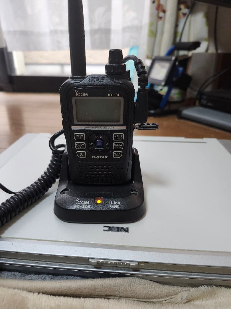 r*2様 ICOM ID-31 UHFトランシーバー GPS