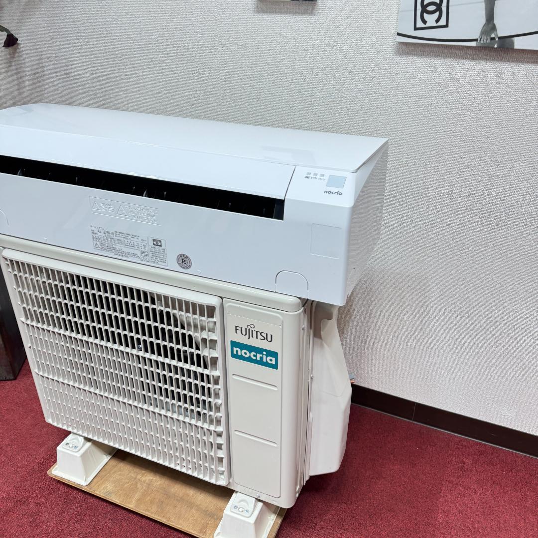 東京23区配送無料　超美品富士通エアコン2.2kw　6畳用　洗浄/除菌済み