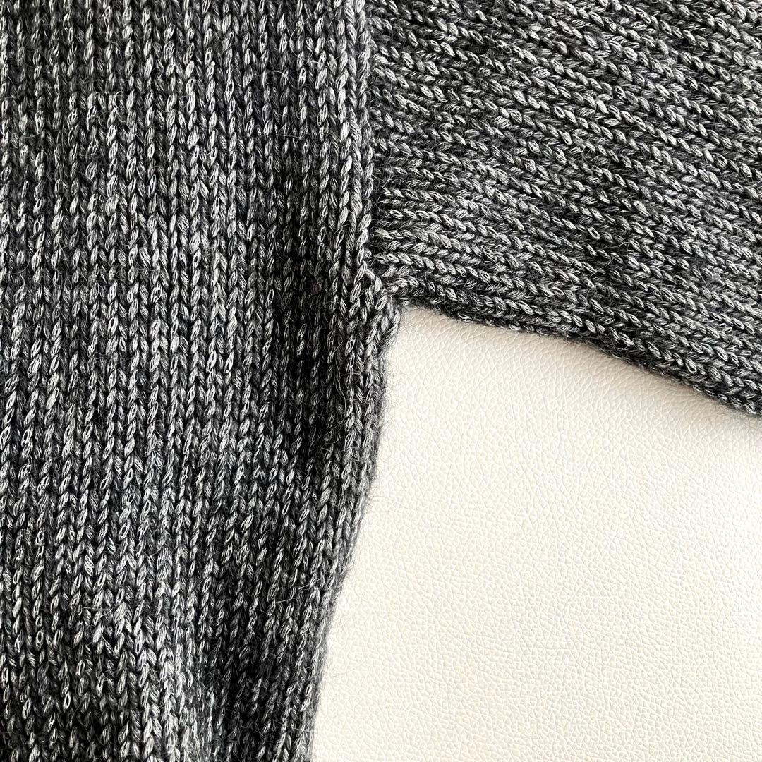 【新品タグ付き】Cloth&Cross ロングニットカーディガン　アルパカ