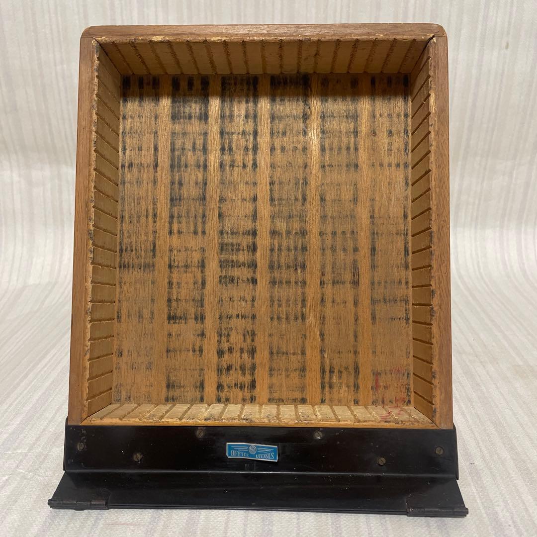 昭和レトロ 科目印 ケース ゴム印ケース 古道具 インテリア 収納