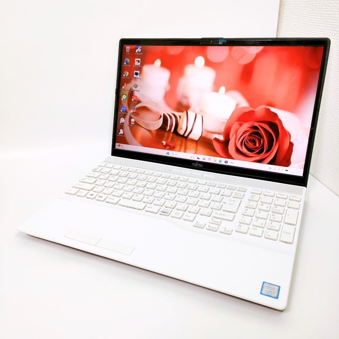 Windows11✨️第8世代i7/オフィス/SSD/富士通ノートパソコン/仕事