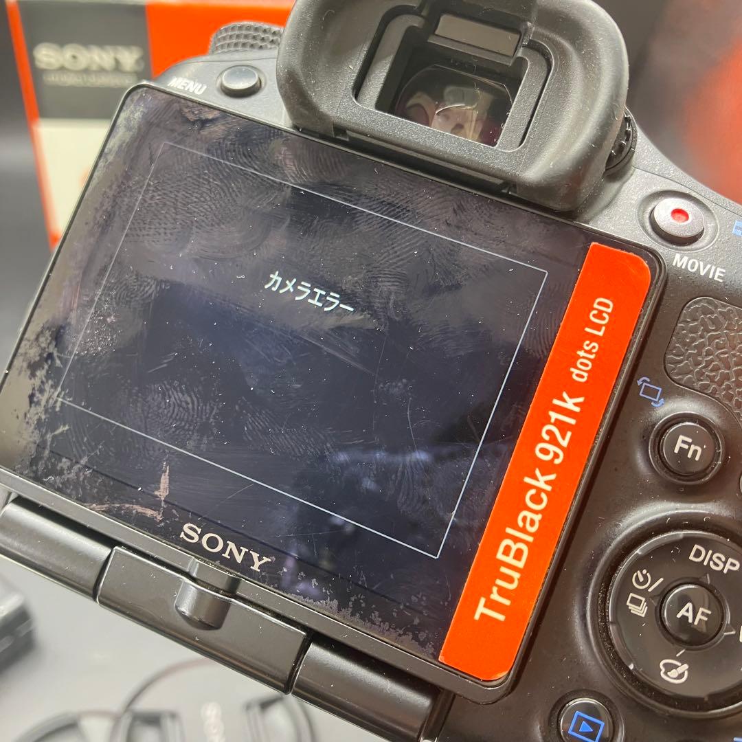 【箱付き】SONY α57 SLT-A57 デジタル一眼 ダブルレンズセット