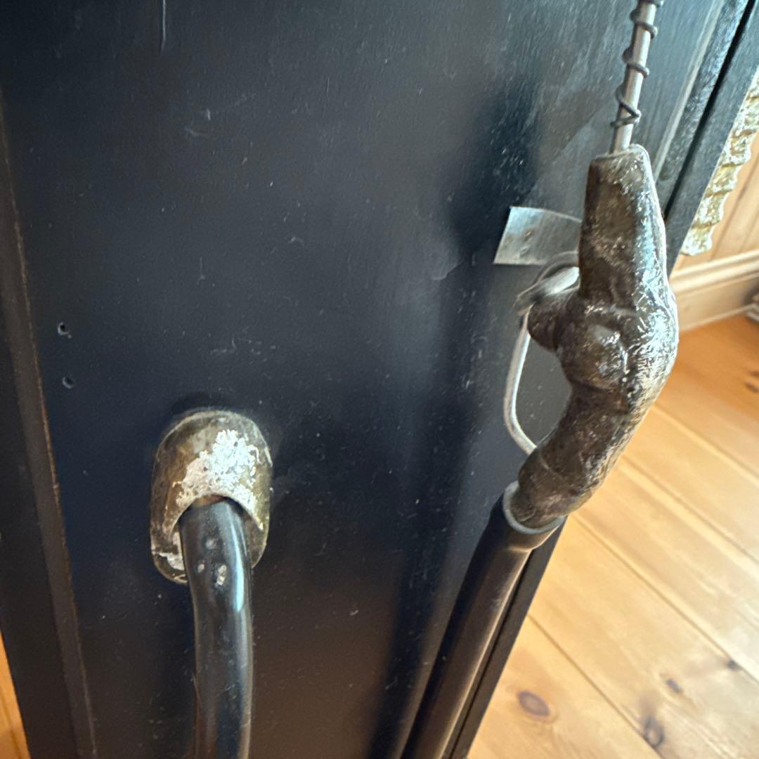 アメリカン雑貨 ルート66 ガスポンプ スリムラック マルチキャビネット CD棚