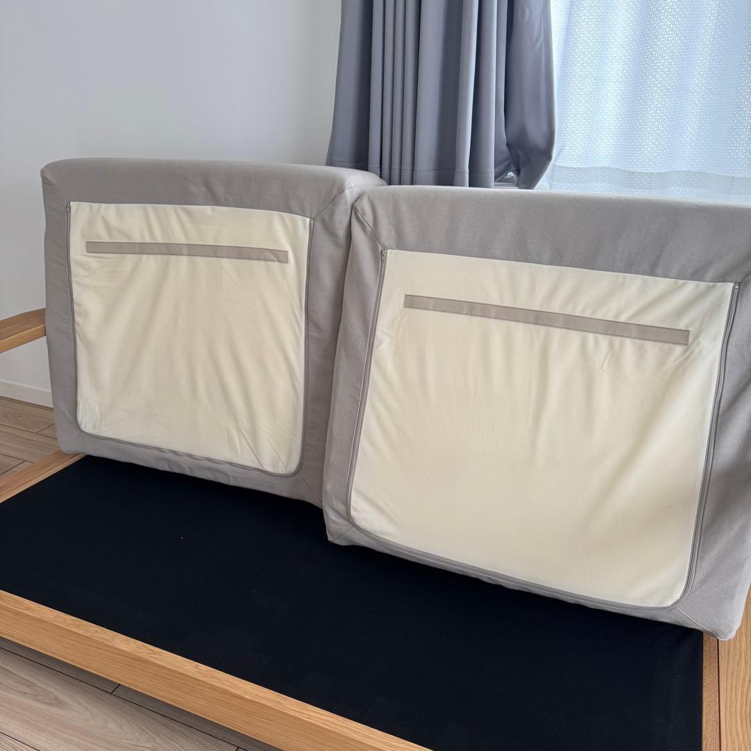 無印良品 ソファ本体2.5シータ－　木製フレームウレタンポケットコイル 注意あり