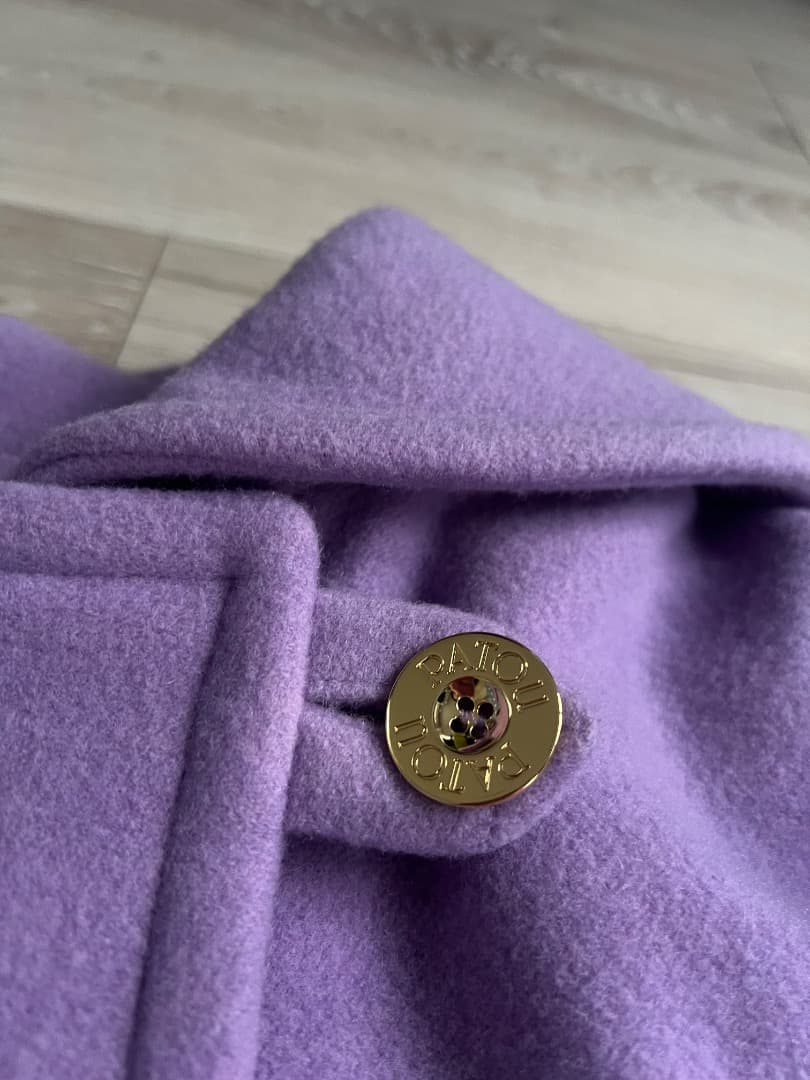 【美品】正規品PATOU ダブルフェイスウール クロップコート