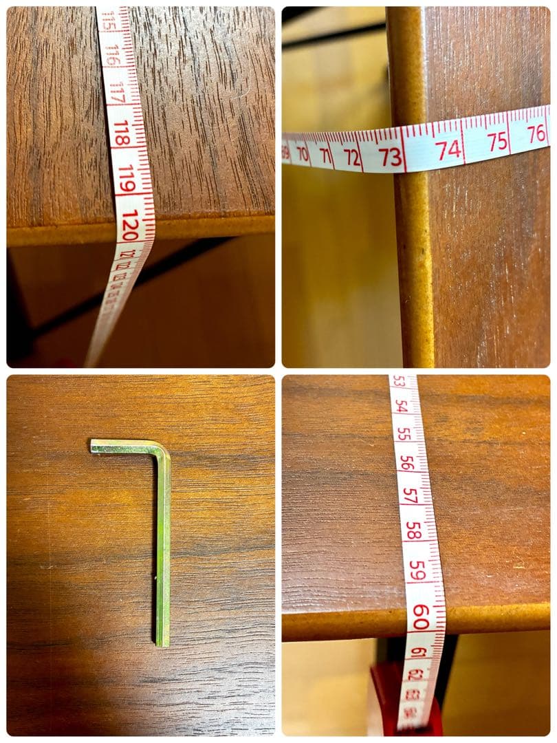 ルームズ大正堂 木製 デスク 120cm ブラウン×ブラック 机 家具 送料込