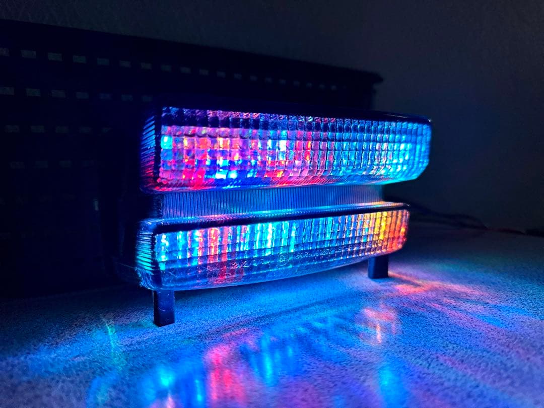 XJR400 XJR1200 4HM XJR RGB 流星 テールランプ LED