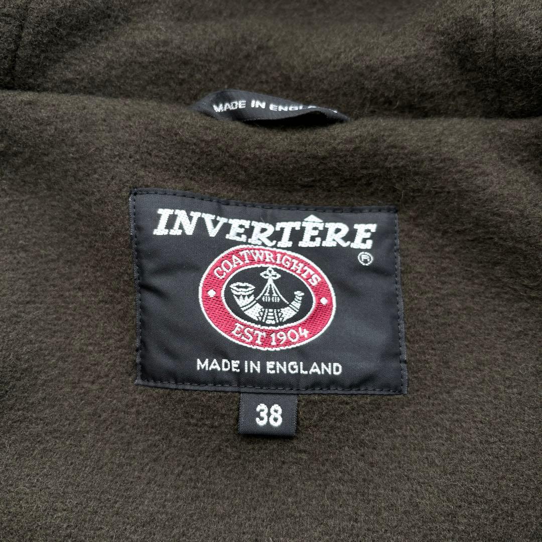 インバーティア ダッフルコート ジョシュアエリス 英国製 オリーブ 38