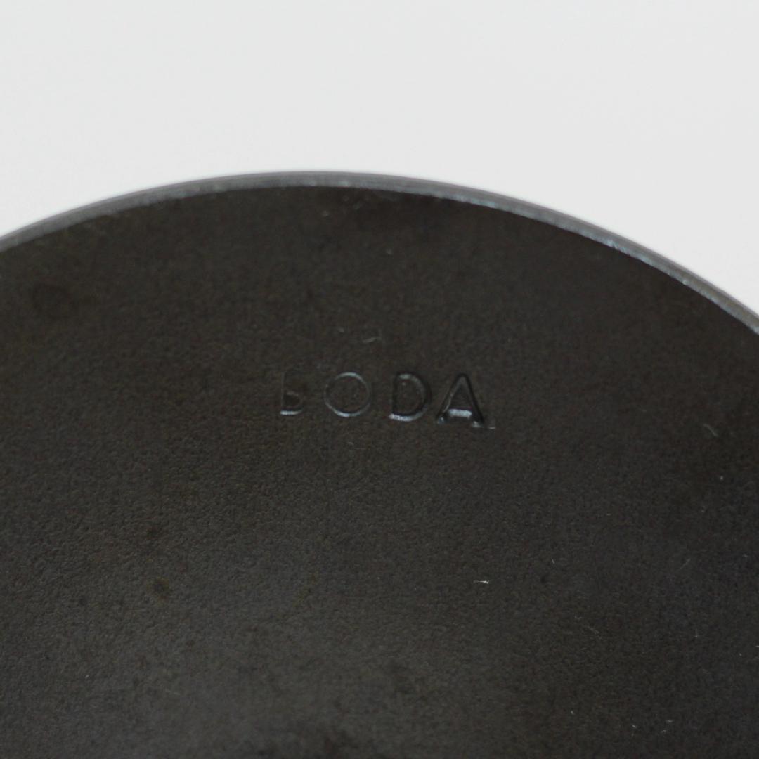 【美品・刻印】エリックホグラン　キャンドルスタンド オニオン型2段　ブルー 02