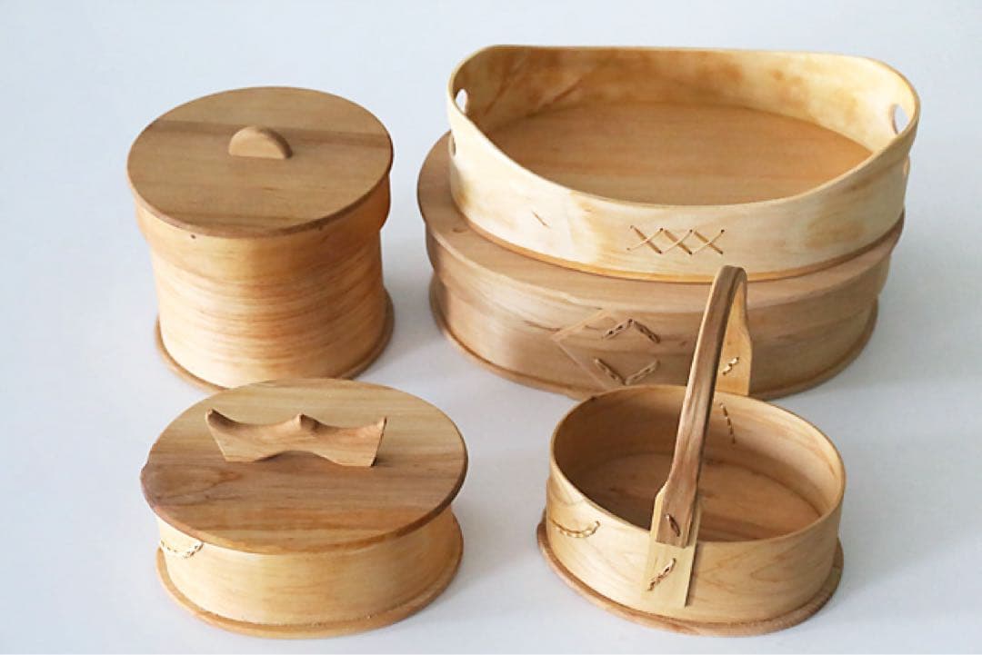 専用　【新品】 スカンジナビスク・ヘムスロイド ふた付バスケット