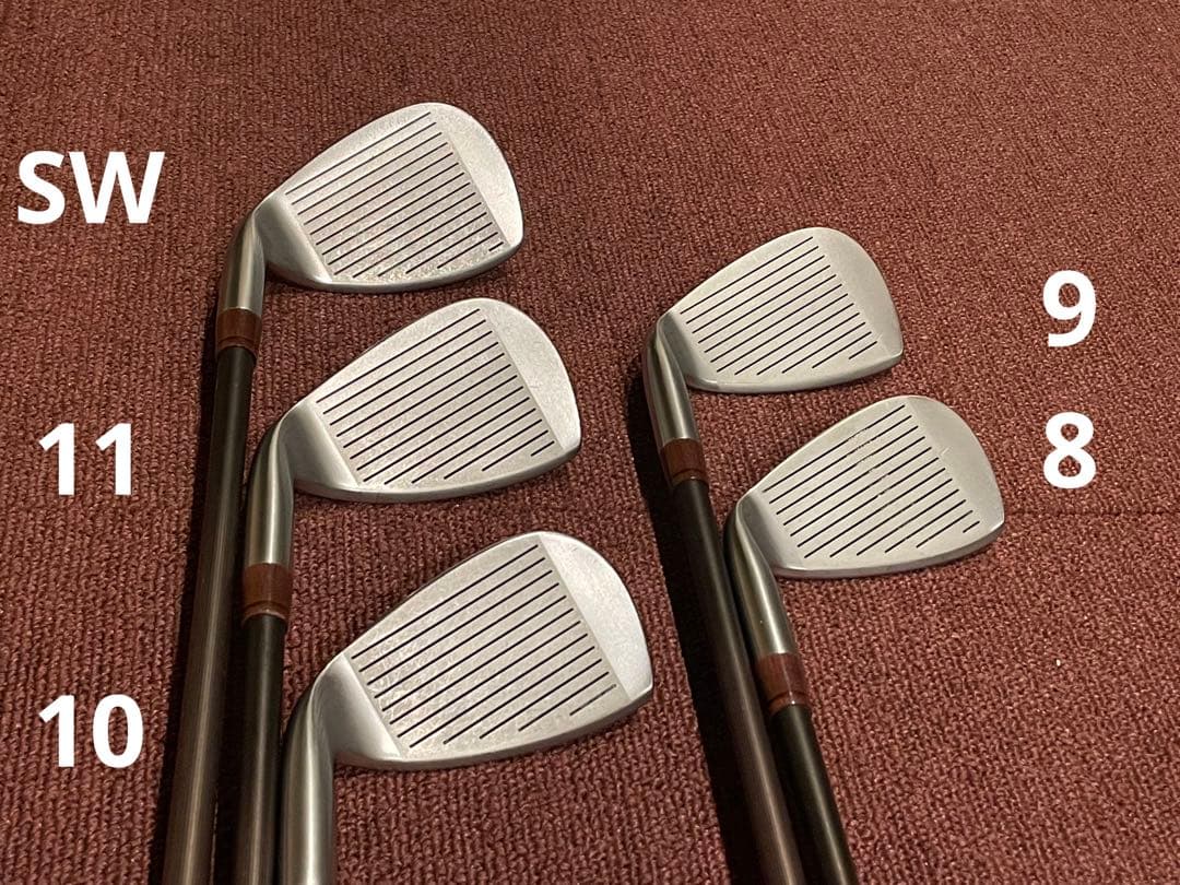 【美品】HONMA LB-606 レディース アイアン9本セット