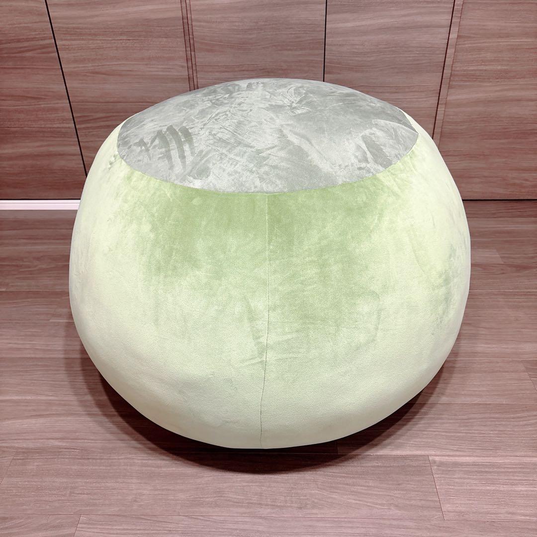 【引き取り希望】 YURUMARU 　ゆるまる　クッション　モスグリーン