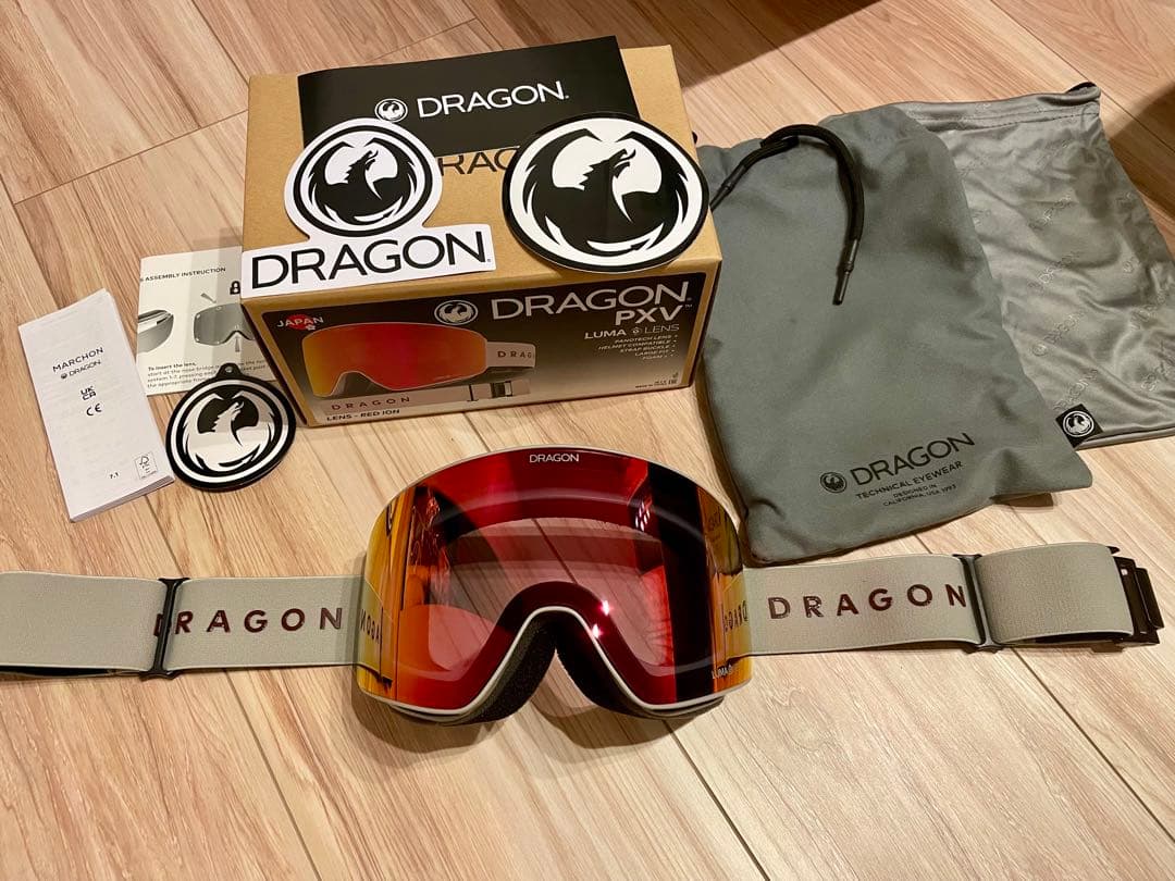 【未使用！25.26年モデル】DRAGON PXV試着のみ 付属品完備 ベージュ