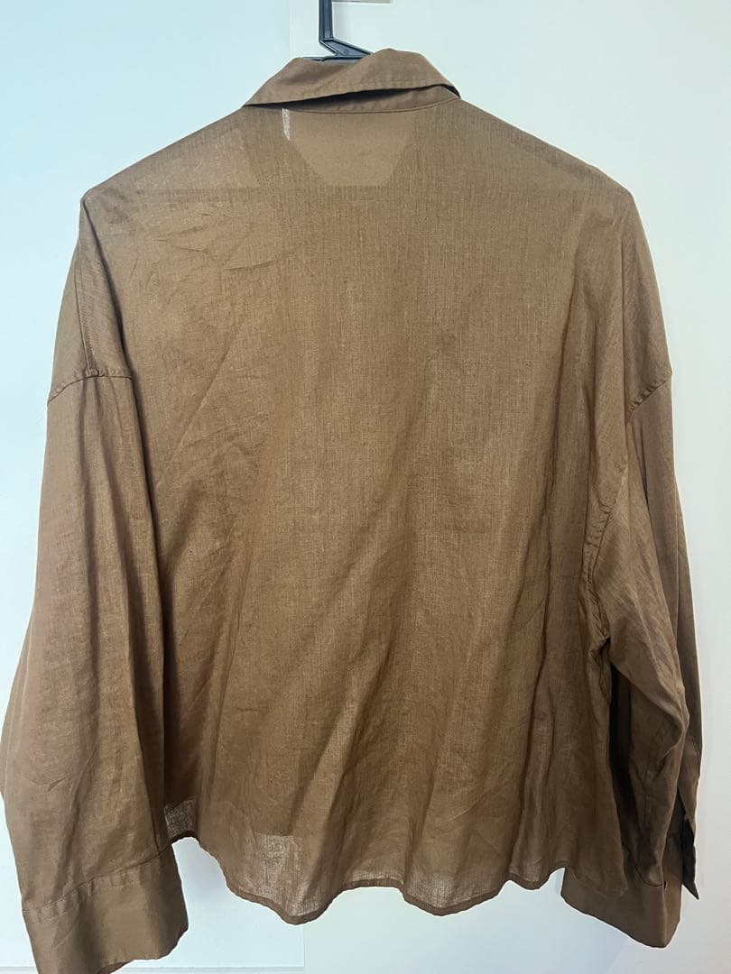 2025ss Plage RAMIE LYOCELL CROPPED シャツ