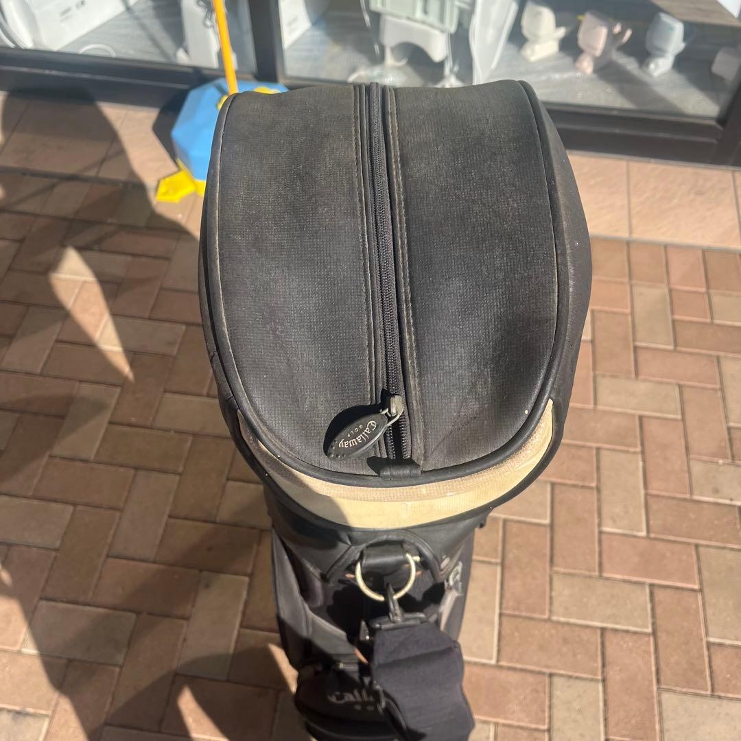 Callaway ブラックキャディバッグ 付属品あり