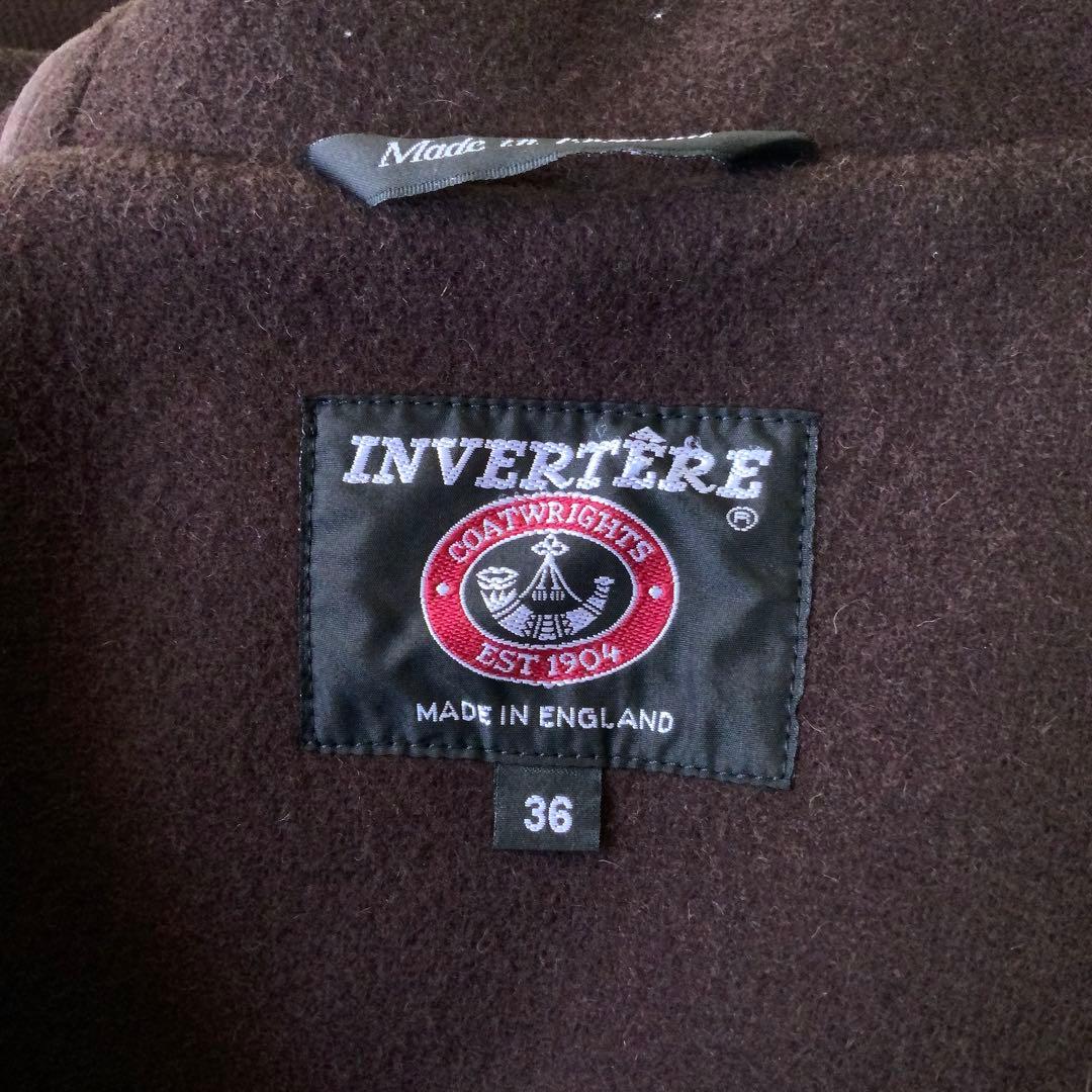 極美品 INVERTERE インバーティア ダッフル 36 英国製 ヴィキューナ