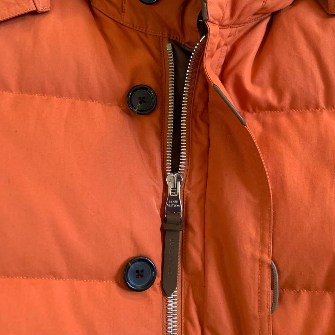 希少　LOUIS VUITTON 2WAY オレンジ ダウンジャケット　ベスト