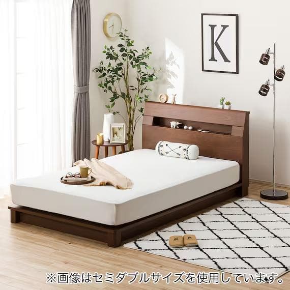 ニトリ ダブル すのこ ベッドフレーム ロデリック-S MBR