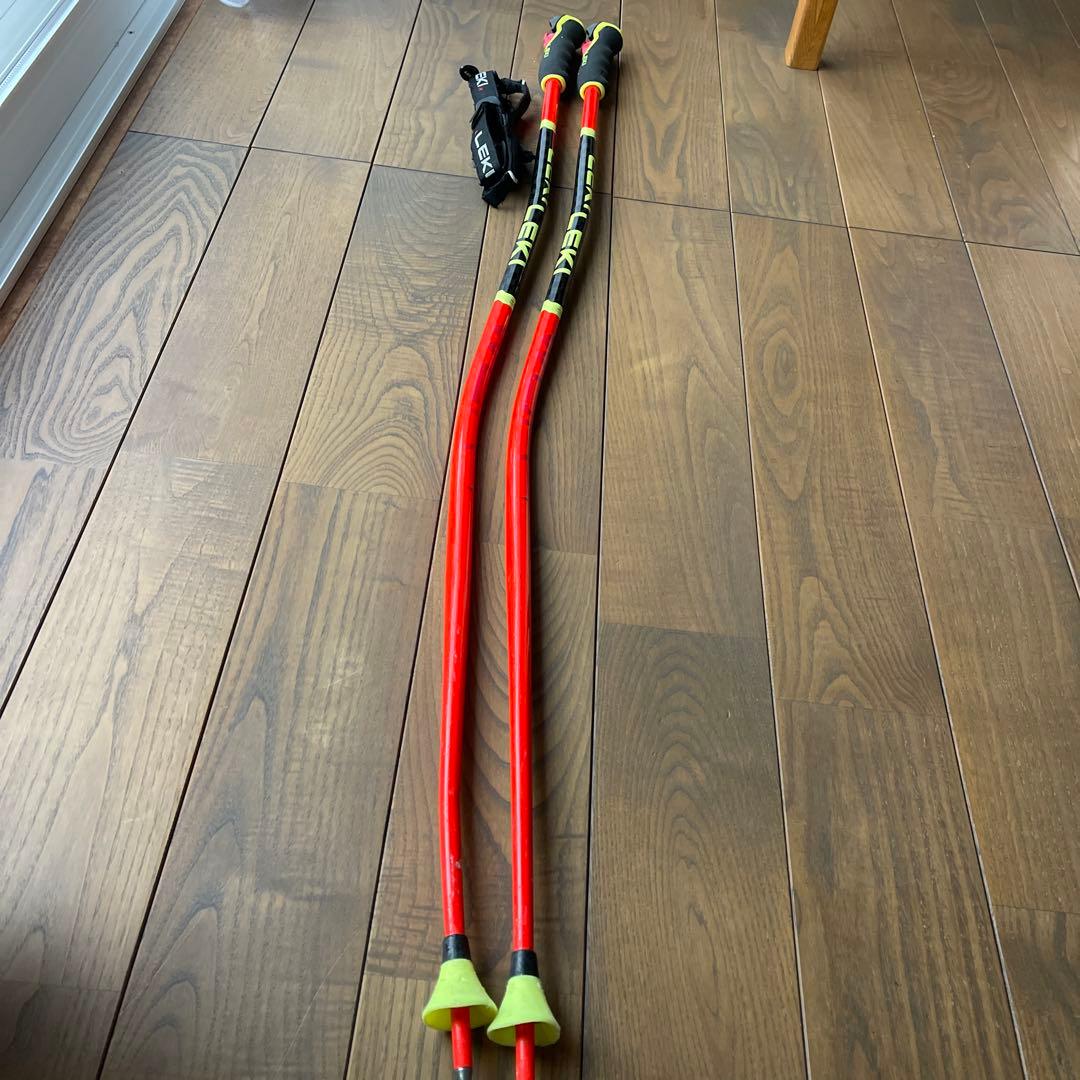 LEKI レーシングGS用ストック　WCR LITE 3D トリガーストラップ付