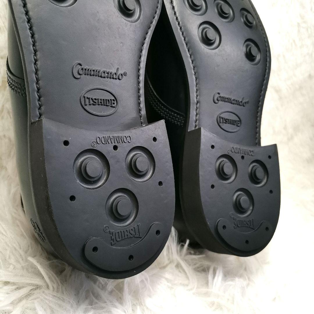 【極美品】SANDERS　サンダース　ミリタリーオフィサー　2246　UK5.5