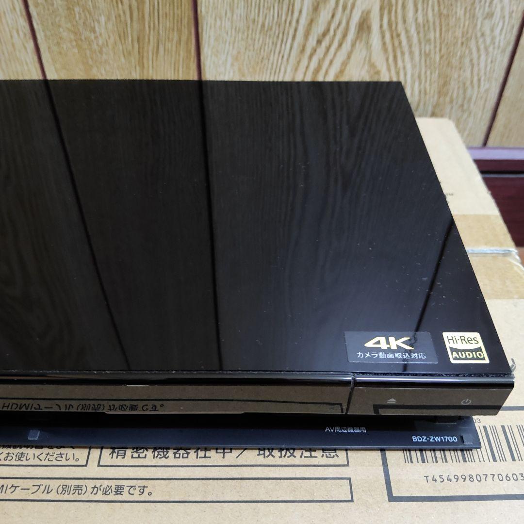 美品 SONY BDZ-ZW1700 2020年 ブルーレイディスクレコーダー