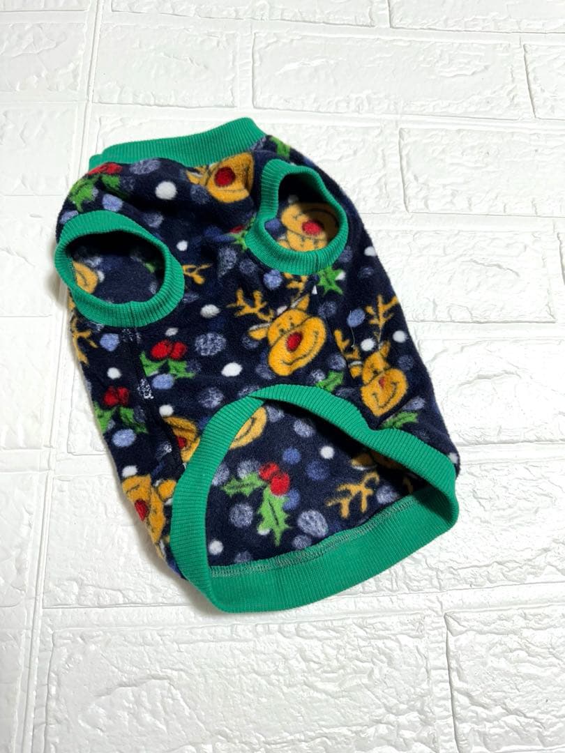 ☆ランラン☆ページ　雪だるま柄フリルワンピース、トナカイ柄タンクトップ