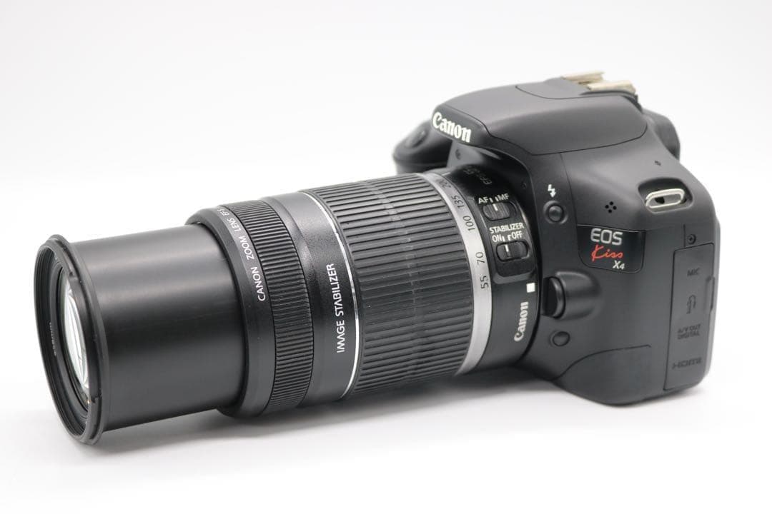 超美品 【Canon EOS Kiss X4 ダブルレンズセット】 安心保証あり