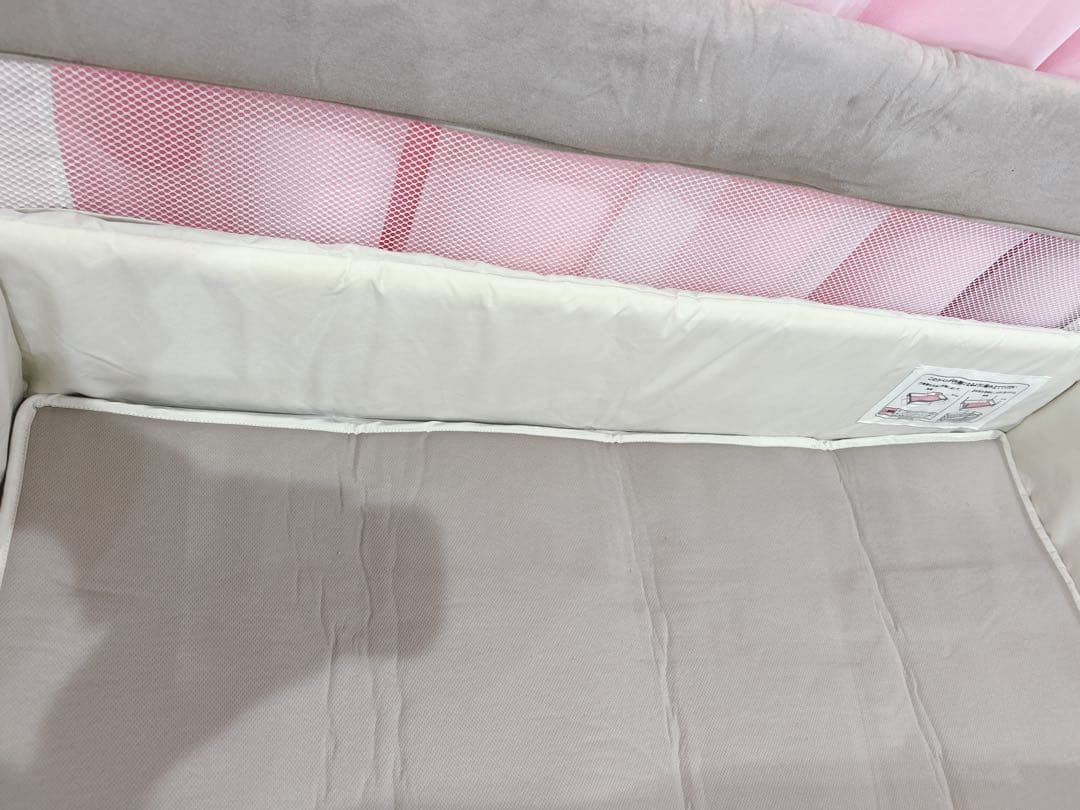 2024年アップリカ ココネルエアープラス ベビー ベッド シュークリーム GR