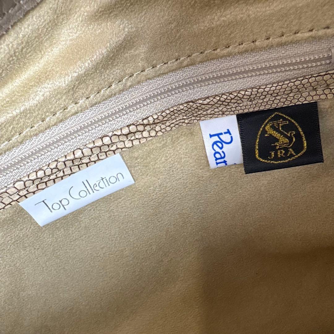 【未使用✨定価313,200円】JRA認定 リザード ショルダーバッグ トカゲ革