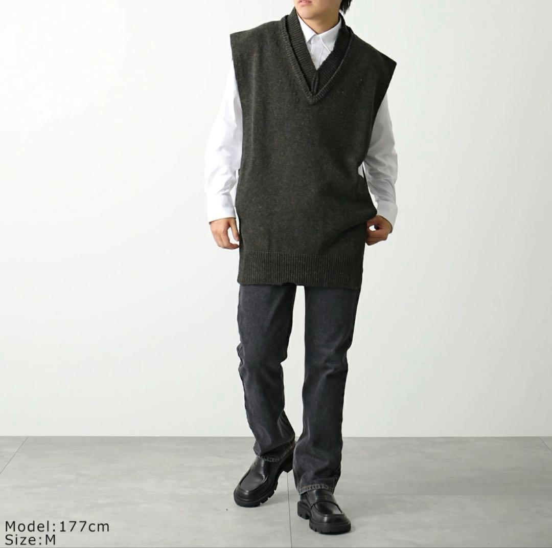 MAISON MARGIELA ベスト　MELANGE GREEN 定価7万円