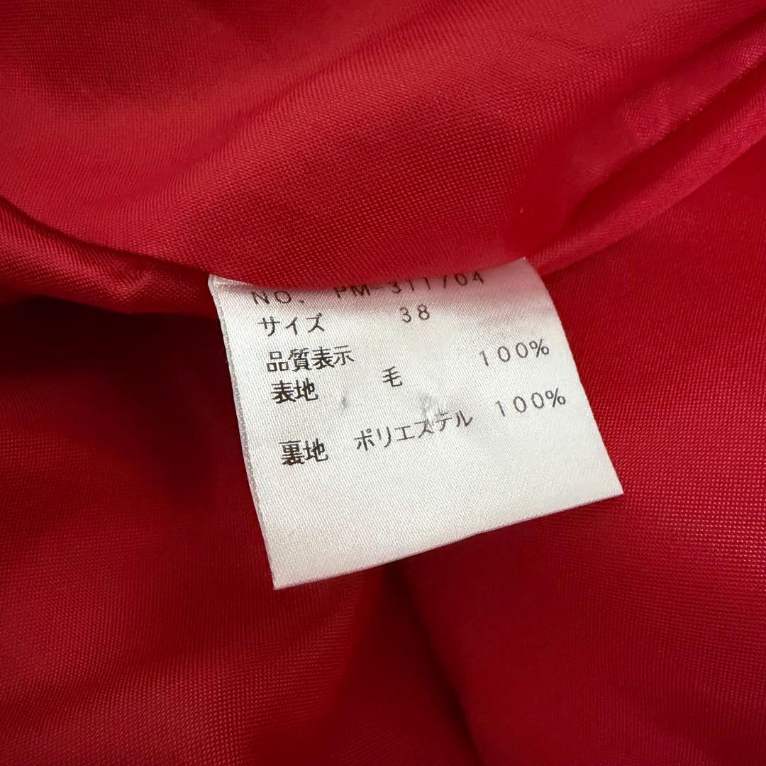 WEB掲載商品✨ 現行 エムズグレイシー ティアード ワンピース 赤　38