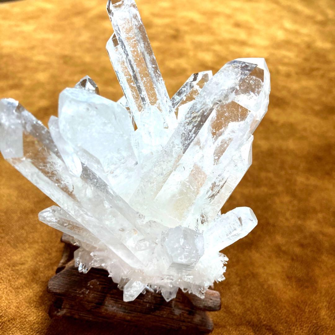 再再お値下げ　レムリアンシードクリスタル　水晶クラスター