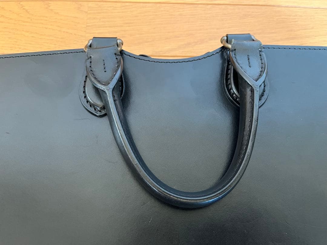 土屋鞄マグナス　ファスナー　ブリーフ