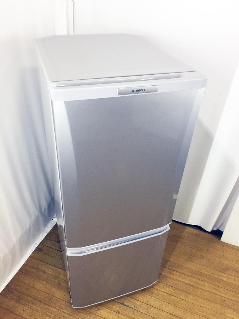 送料無料★三菱 146L 冷蔵庫【MR-P15S-S】
