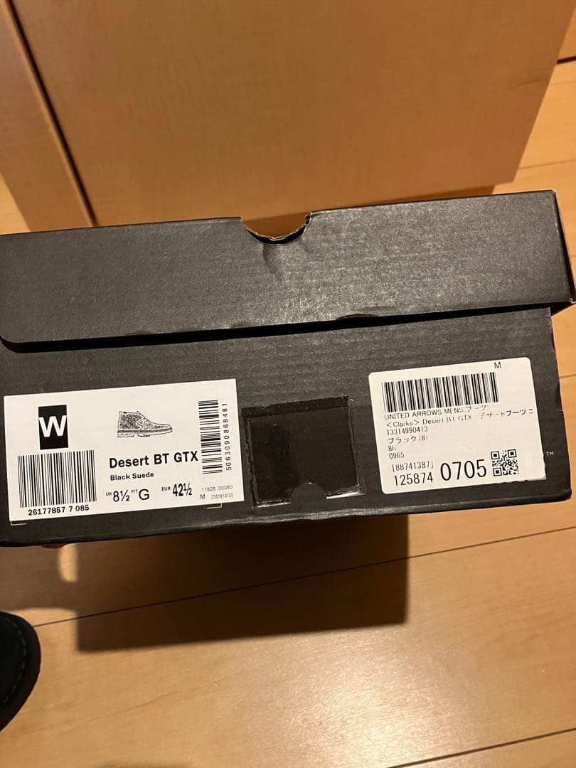 【美品】クラークスClarks Desert BT GTX 27.5