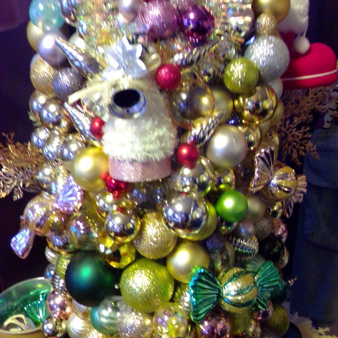 巨大　クリスマスツリー　オーナメント贅沢造り　１点物