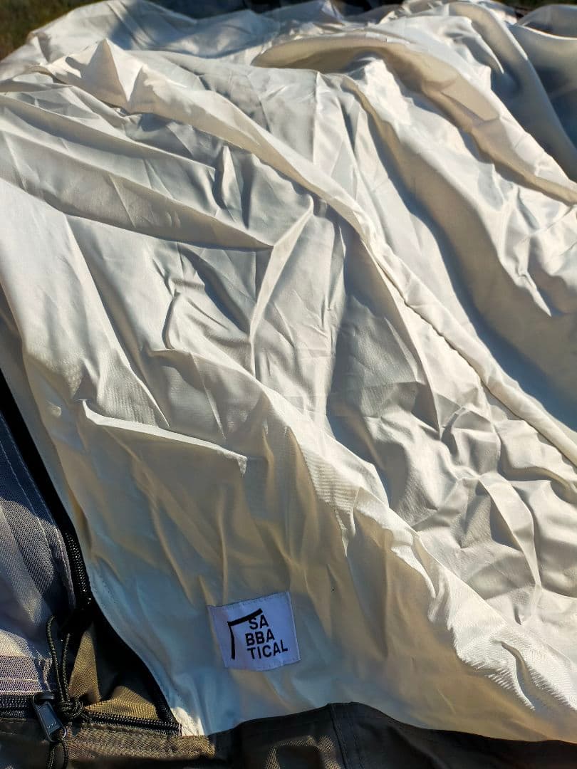 SABBATICAL モーニンググローリーtc インナーテントセット　美品