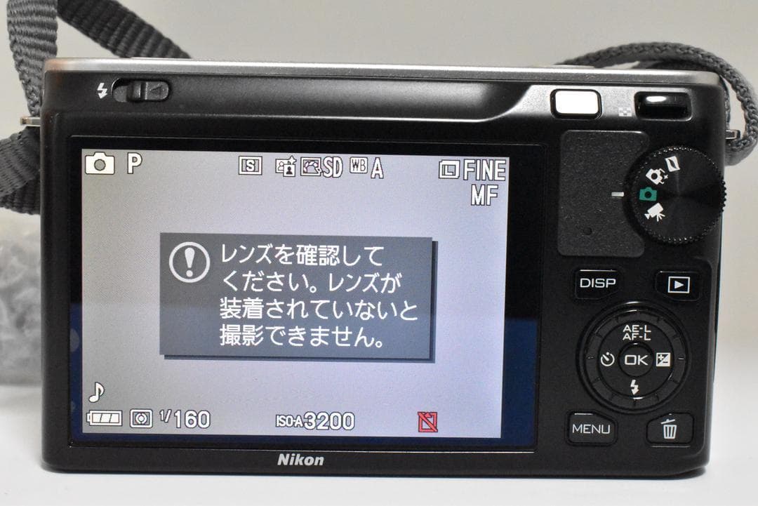 【美品】Nikon 1 J1 シルバー ボディ