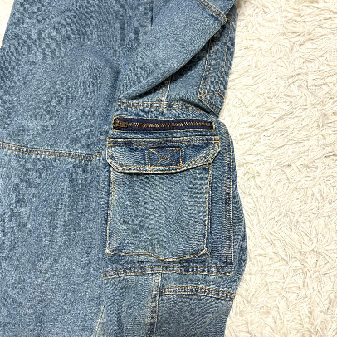 【美品/希少】スナップオン デニム ツナギ オーバーオール つなぎ M