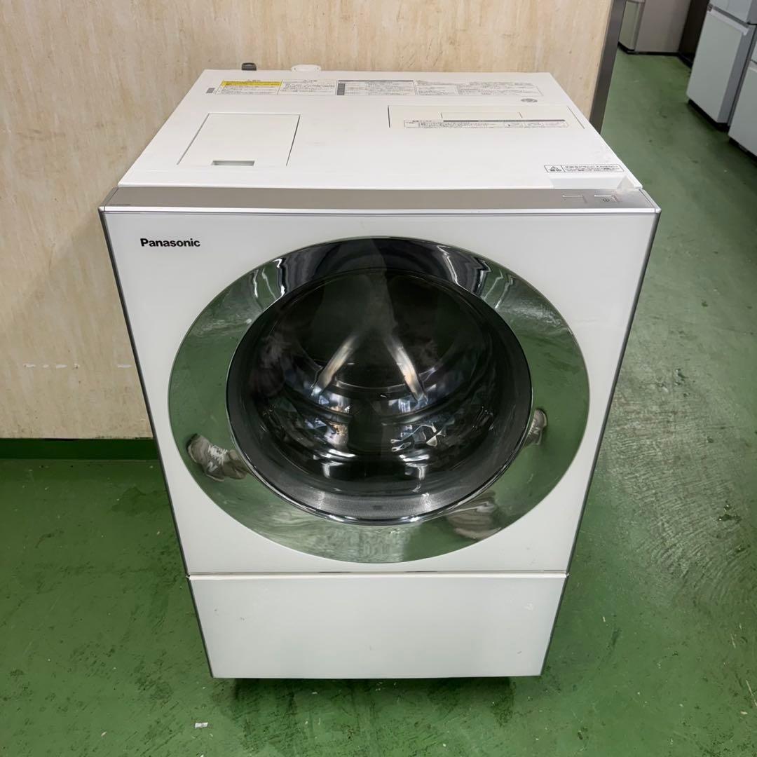 181パナソニックドラム式洗濯機　乾燥付10/3キロ　小型　一人暮らし　左開き