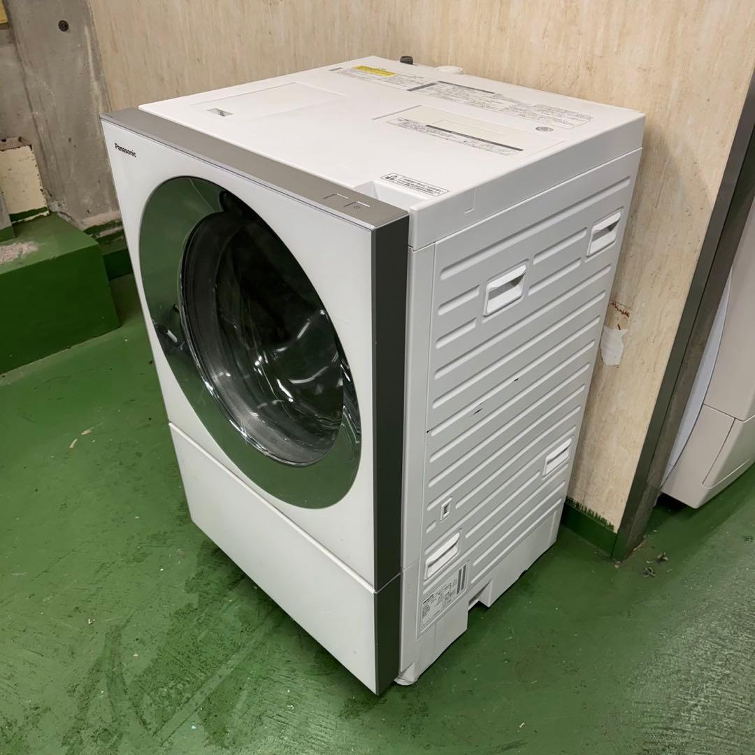 181パナソニックドラム式洗濯機　乾燥付10/3キロ　小型　一人暮らし　左開き