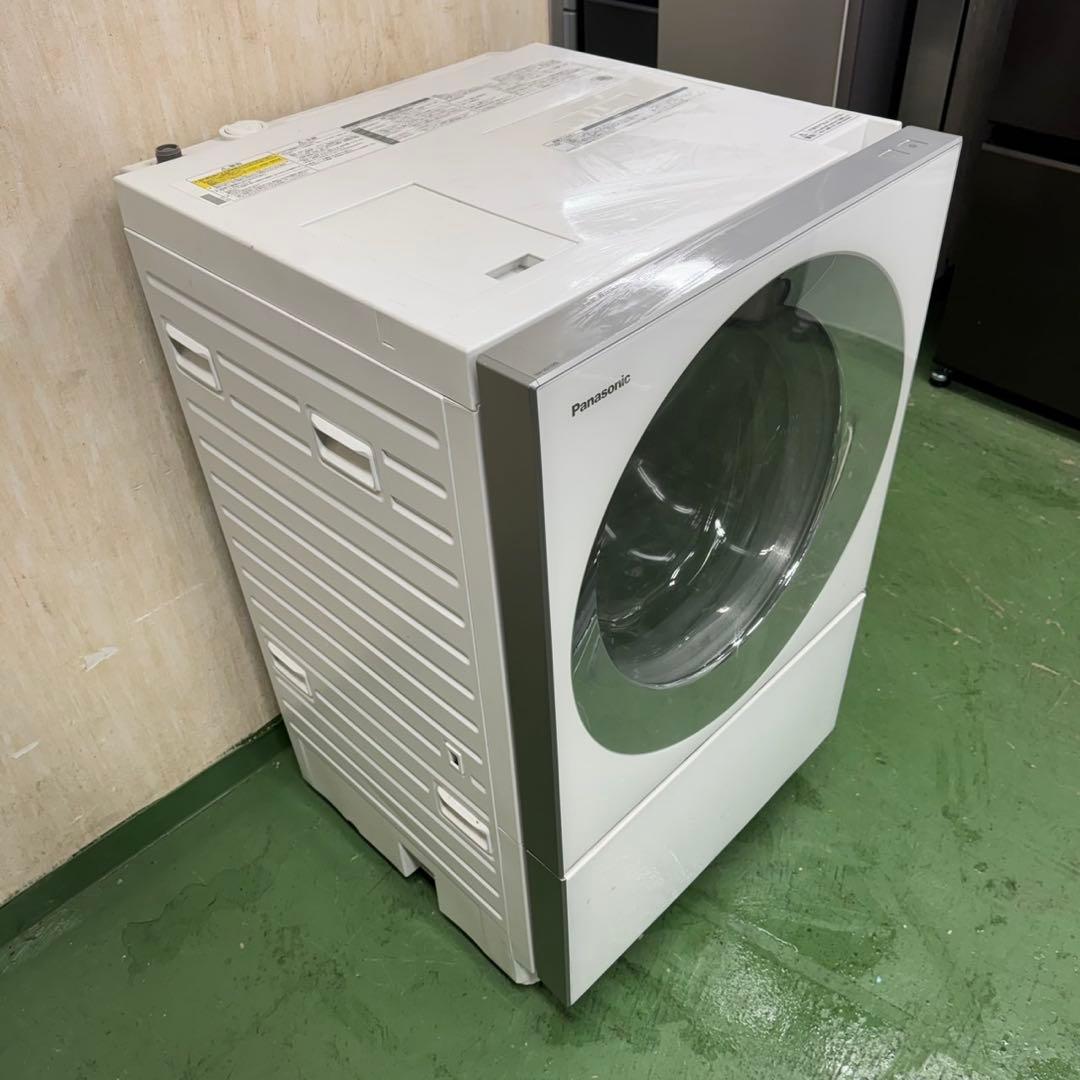 181パナソニックドラム式洗濯機　乾燥付10/3キロ　小型　一人暮らし　左開き