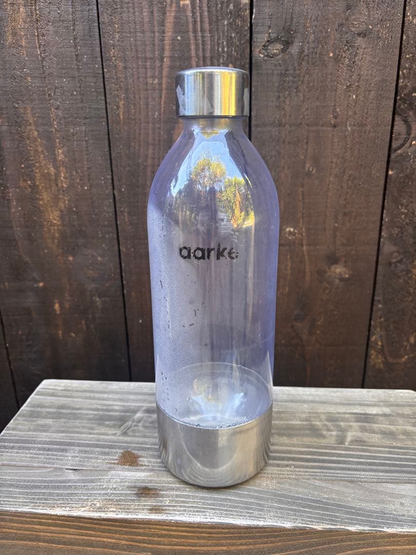 aarke カーボネーター3 スチールシルバー ガスシリンダー２本付き