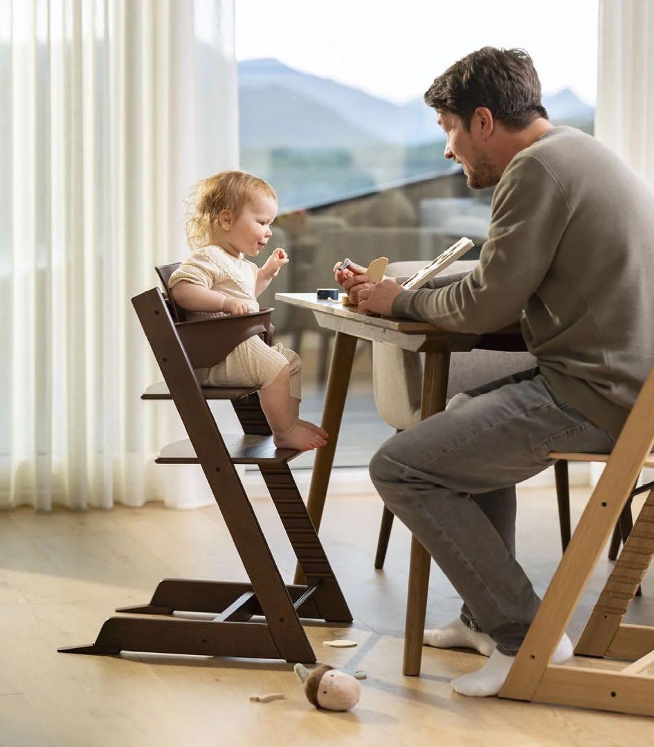 最終価格☘️送料無料⭐️美品⭐️ベビーセット付⭐️ライトブルー⭐️STOKKE⭐️ストッケ⭐️