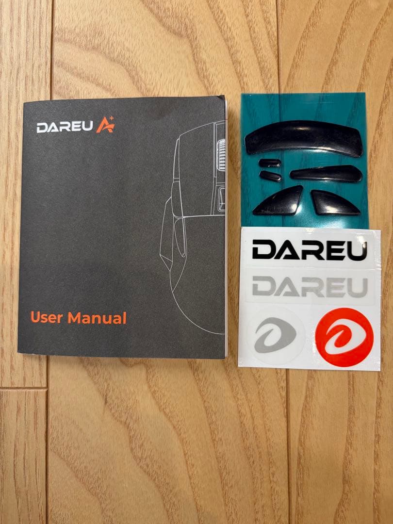 DAREU A955 ワイヤレスマウス ブラック