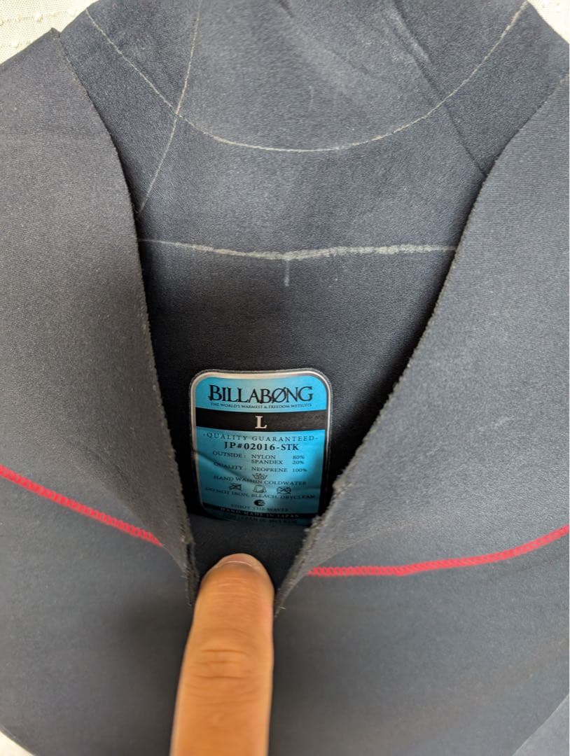 BILLABONG(ビラポン) 2mm シーガル メンズ Lサイズ