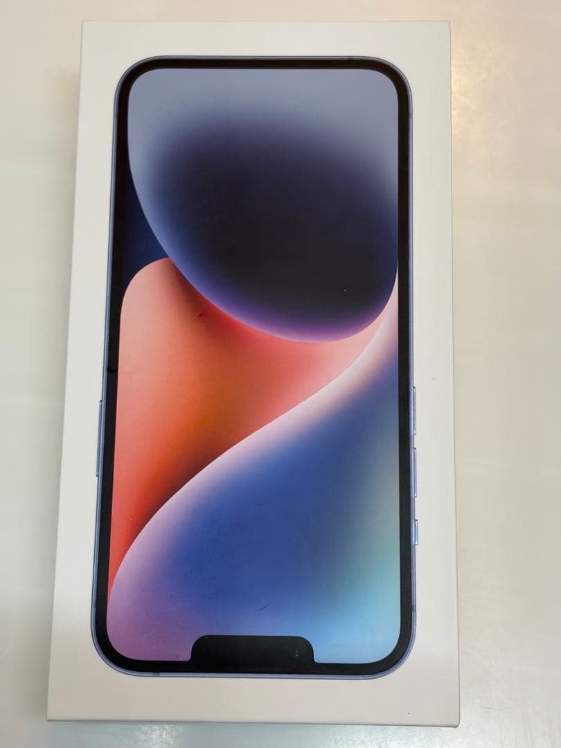 【電池100%】Apple iPhone 14 ブルー 本体 512GB