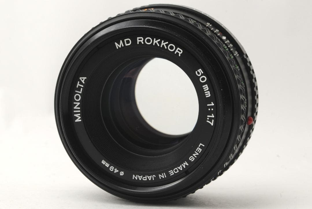 ミノルタ MINOLTA XD シルバー MD 50mm F/1.7
