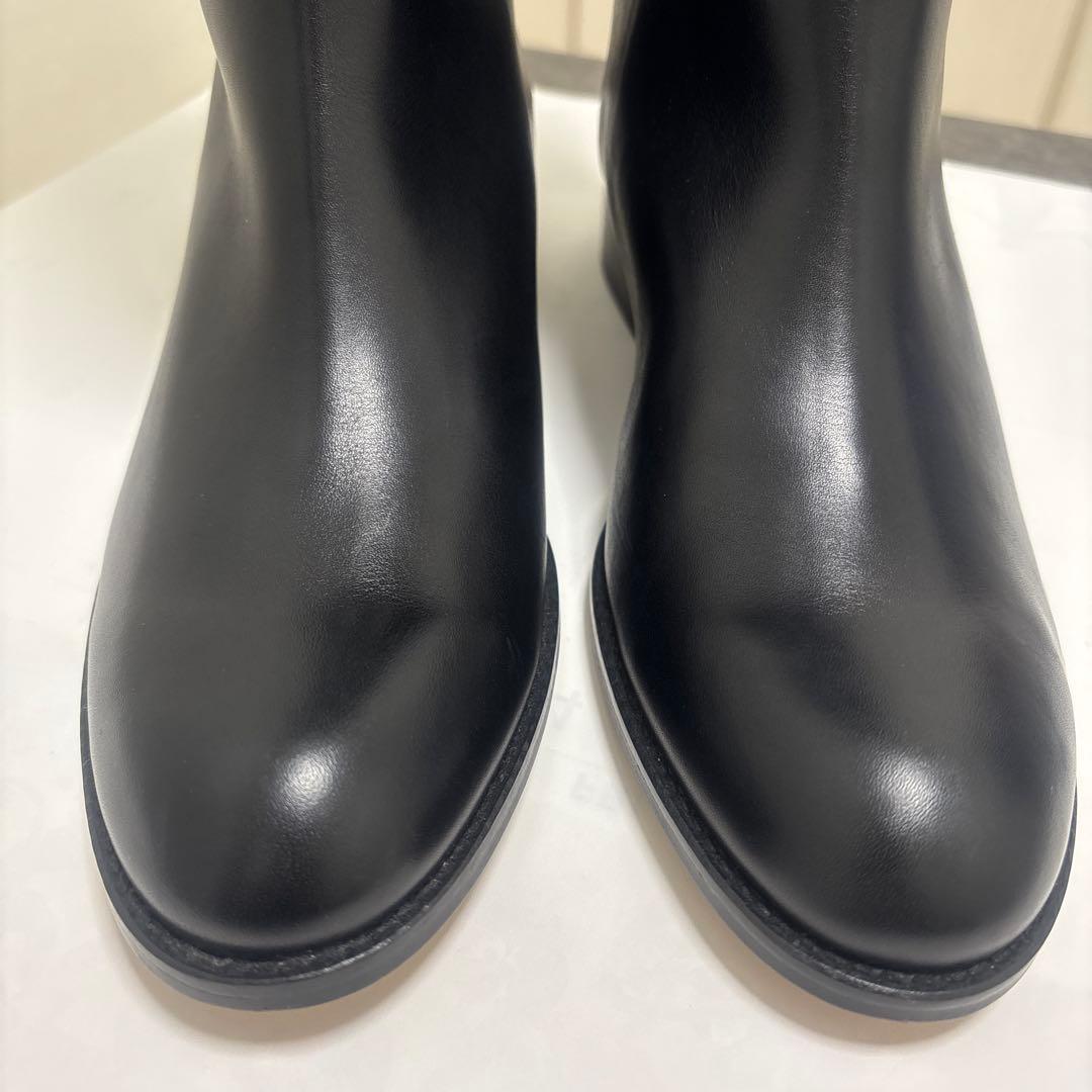 極美品　MARGARET HOWELLマーガレットハウエル ロングブーツ 厚底